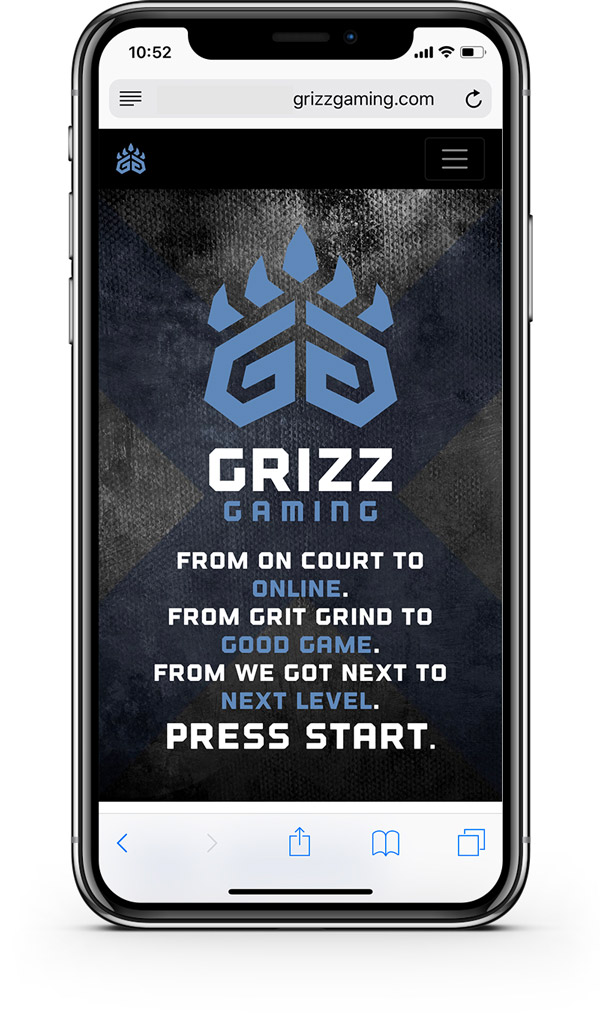 GrizzGaming.com mobile verison
